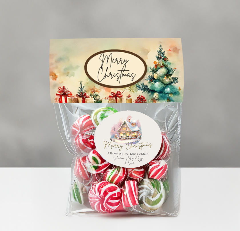 Featured image showing DIY Holiday Treat Bag Teacher Gift